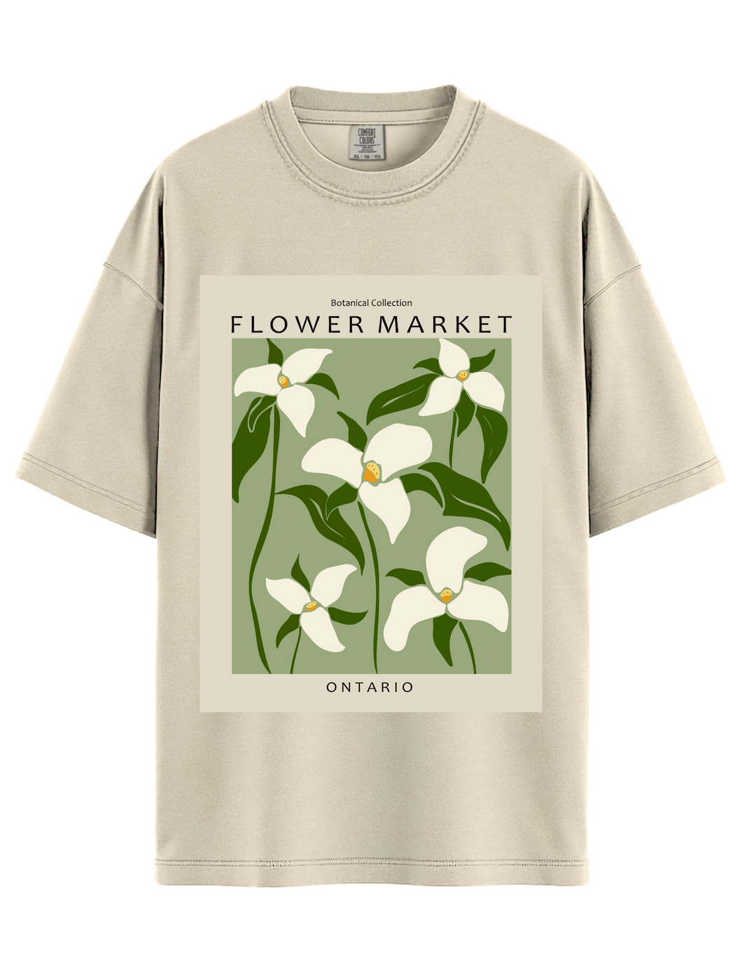 Trillium Flower Market T-Shirt