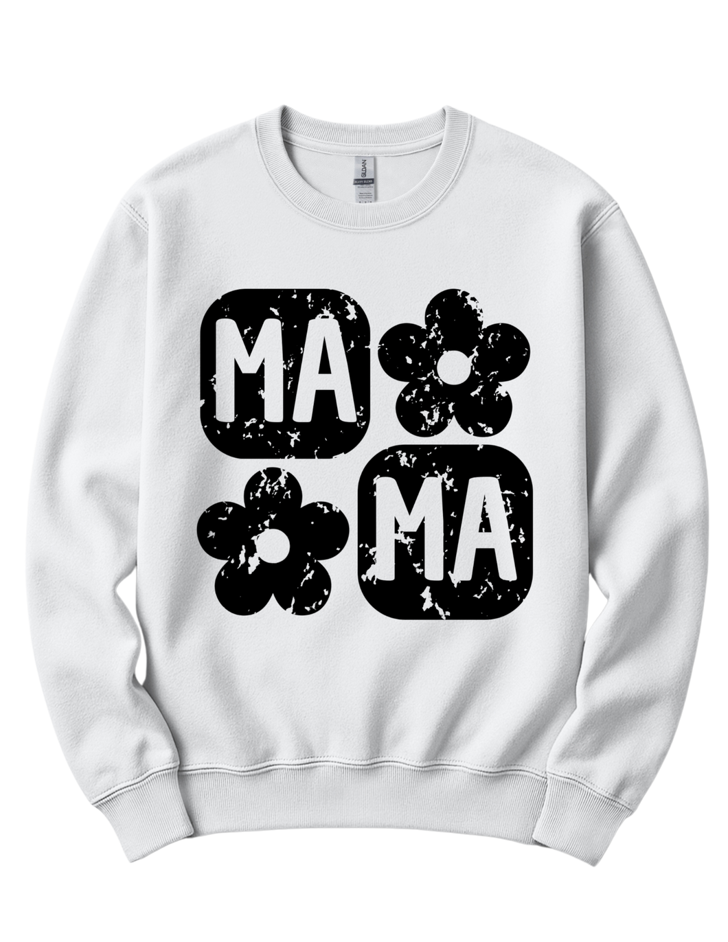 Mama (Black) Crewneck Sweatshirt