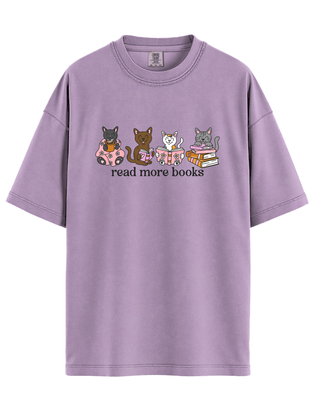 Read More Books - Kittens T-Shirt