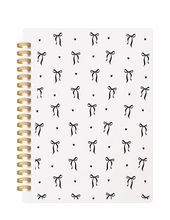 Load image into Gallery viewer, Black Ribbon Notebook
