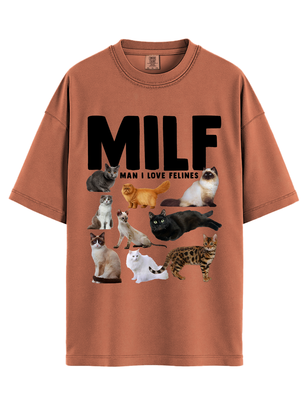 Man I Love Felines T-Shirt