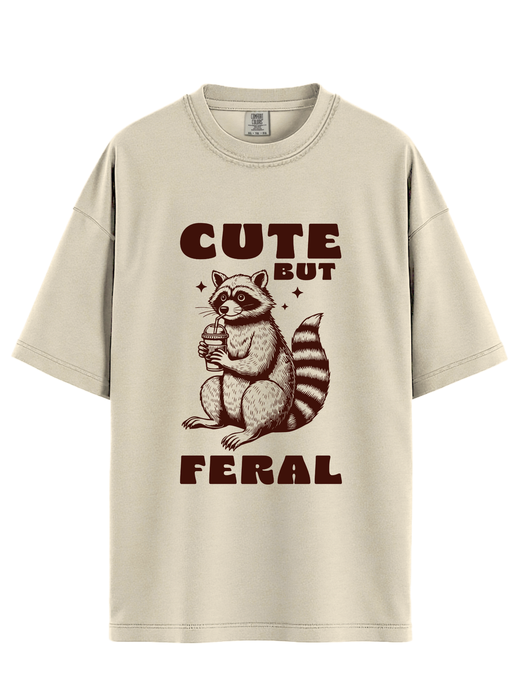 Cute But Feral Adult T-Shirt