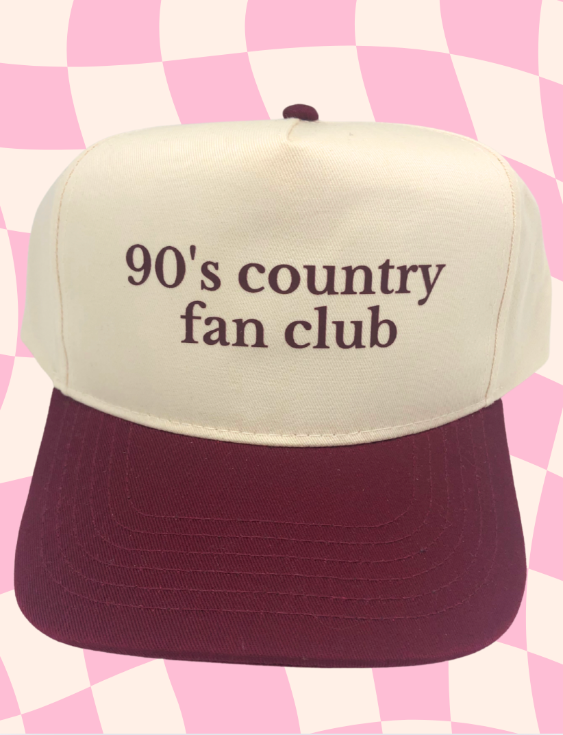 90's Country Fan Club Trucker Hat