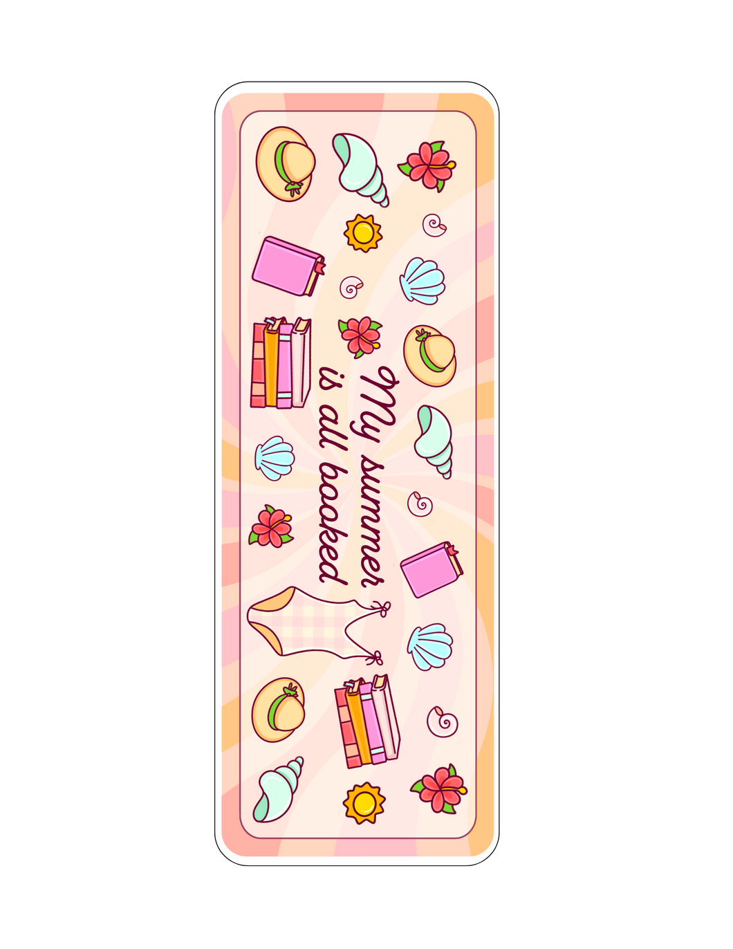 Summer Is All Booked Bookmark