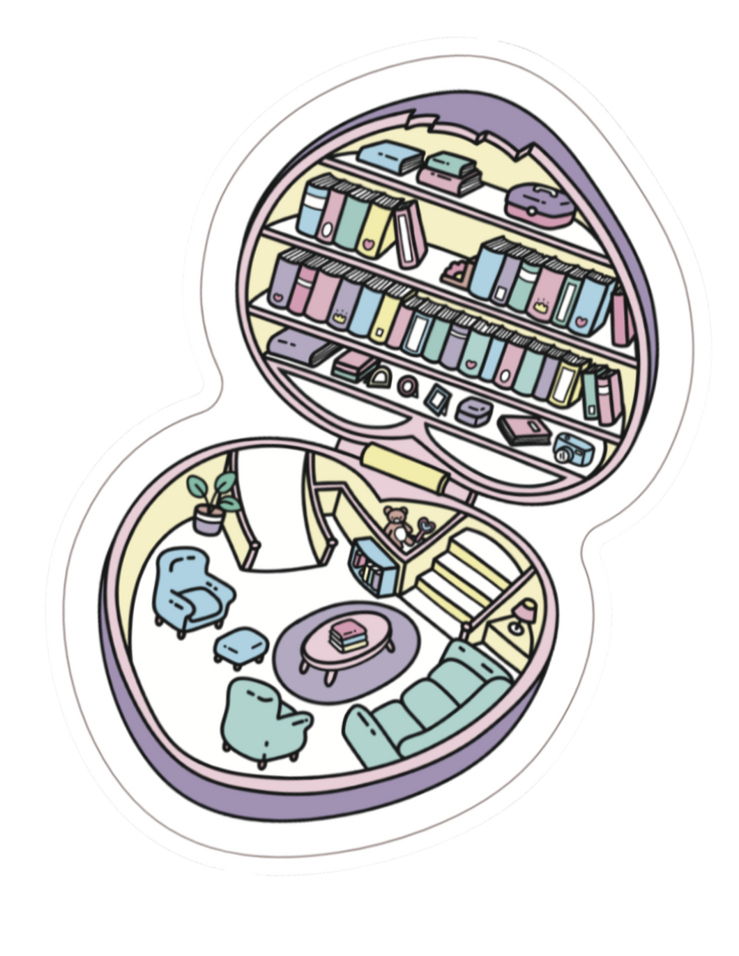 Polly Pocket Sticker